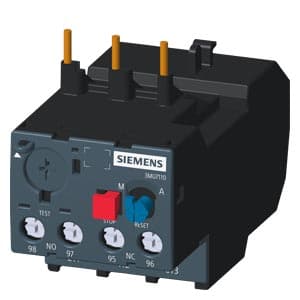 SIEMENS MOTOR STARTER OVERLOAD RELAY, SINOPLUS, 3MU7, 1...1,6A, 0,55kW, CLASS 10, SIZE S1
