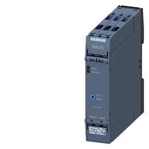 SIEMENS MONITORING RELAYS, TEMPERATURE RELAYS 3RN, STANDARD EVALUATION UNIT WITH ATEX APPROVAL, OPEN-CIRCUIT AND SHORT-CIRCUIT DETECTION IN THE SENSOR CIRCUIT1, MANUAL RESET, EXTERNAL RESET, 2 CO, AGSNO2, 24 VAC/DC
