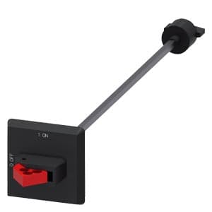 SIEMENS ACC MOTOR STARTER PROTECTION, 3RV6, DOOR COUPLING ROTARY OPERATING MECHANISM FOR SIZE S00, S0, S2, S3, SHAFT 330MM