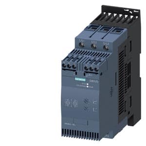 SIEMENS SOFTSTARTERS, 3RW30, 58...63A, 30kW, 24 VAC/DC COIL