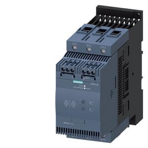 SIEMENS SOFTSTARTERS, 3RW30, 98...106A, 55kW, 24 VAC/DC COIL