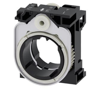 SIEMENS ACC PILOT LAMP, HOLDER, 3 WAY, PLASTIC