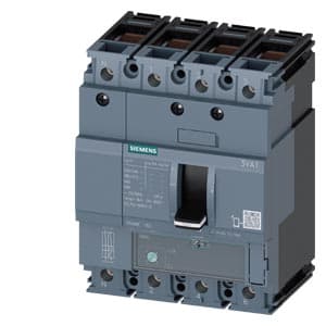 SIEMENS MCCB, 3VA1, 4P, 18...25A, 25kA, ADJUSTABLE TYPE, TM 220
