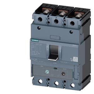 SIEMENS MCCB, 3VA1, 3P, 175...250A, 55kA, ADJUSTABLE TYPE, TM 240