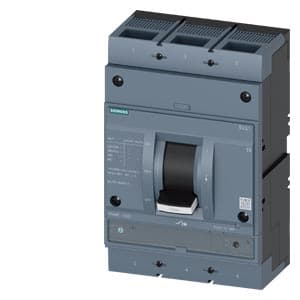 SIEMENS MCCB, 3VA1, 4P, 440...630A, 70kA, ADJUSTABLE TYPE, TM 240