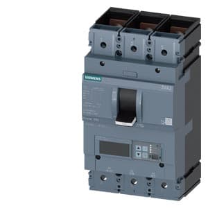 SIEMENS MCCB, 3VA2, 3P, 250...630A, 110kA, ADJUSTABLE TYPE, ETU550-LSI