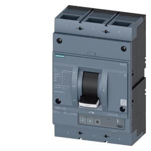 SIEMENS MCCB, 3VA2, 3P, 320...800A, 85kA, ADJUSTABLE TYPE, ETU320