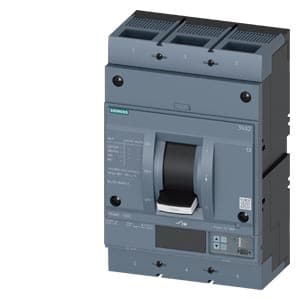 SIEMENS MCCB, 3VA2, 3P, 320...800A, 110kA, ADJUSTABLE TYPE, ETU550-LSI