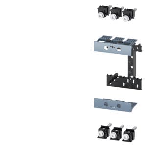 SIEMENS ACC MCCB, 3VA, PLUG IN UNIT CONVERSION KIT, 3 POLE BREAKER FOR 3VA11