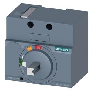 SIEMENS ACC MCCB, 3VA, ROTARY OPERATOR WITH SHAFT STUB FOR 8UC RETROFIT FOR 3VA10/11