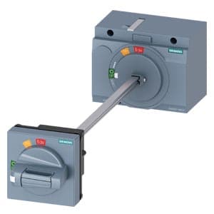 SIEMENS ACC MCCB, 3VA, DOOR MOUNTED ROTOR OPERATORS, STANDARD W/O ILLUMINATION/GRAY FOR 3VA20, 3VA21, 3VA22