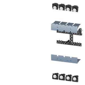 SIEMENS ACC MCCB, 3VA, PLUG IN UNIT CONVERSION KIT, 4 POLE BREAKER FOR 3VA13, 3VA14, 3VA23, 3VA24