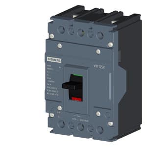 SIEMENS MCCB, 3VJ10, 2P, 125A, 18kA, NON ADJUSTABLE TYPE, TM