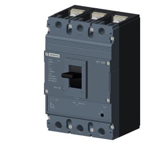 SIEMENS MCCB, 3VJ12, 3P, 160...200A, 18kA, ADJUSTABLE TYPE, TM