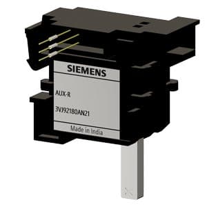 SIEMENS ACC MCCB, 3VJ, AUXILIARY SWITCH, RIGHT CAVITY VARIANTS FOR 3VJ12