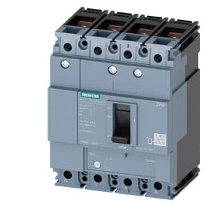 SIEMENS MCCB, 3VM1, 4P, 56...80A, 25kA, ADJUSTABLE TYPE, TM 220