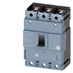 SIEMENS MCCB, 3VM1, 3P, 175...250A, 55kA, ADJUSTABLE TYPE, TM 220