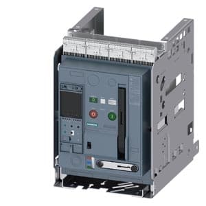 SIEMENS ACB, 3WA, 3P, 1600A, 66kA, D/O, ETU600-LSI