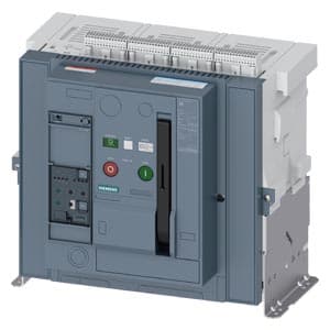 SIEMENS ACB, 3WA, 3P, 3200A, 66kA, F/T, ETU300-LSI