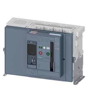 SIEMENS ACB, 3WA, 4P, 3200A, 66kA, F/T, ETU600-LSI