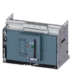 SIEMENS ACB, 3WA, 3P, 6300A, 150kA, D/O, ETU300-LSI, VT