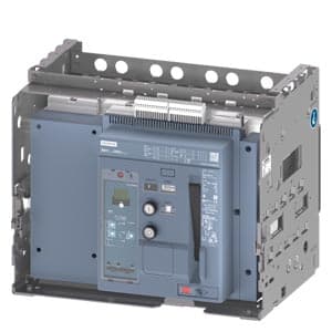 SIEMENS ACB, 3WJ, 4P, 2000A, 55kA, D/O, ETU350WJ-LSI