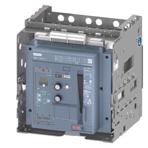 SIEMENS ACB, 3WJ, 3P, 4000A, 55kA, D/O, ETU350WJ-LSI, VT