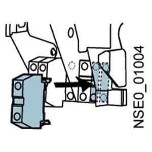 SIEMENS Auxiliary Switch, 3WL/ 3WA, 2 NO + 2 NC