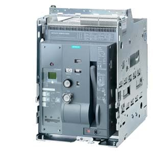 SIEMENS ACB, 3WT, 3P, 800A, 55kA, D/O, ETU45WT-LSI