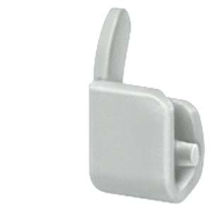 SIEMENS ACC MCB, SET OF END CAPS FOR PIN BUSBARS 5ST3 76. GRAY, SET CONSISTING OF: 1 CAP RIGHT/1 CAP LEFT