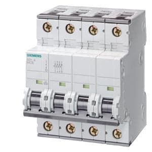SIEMENS MCB, 5SY, 4P, 63A, 25kA