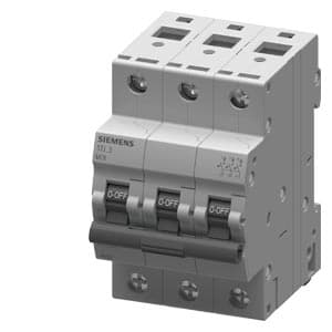 SIEMENS MCB, 5TJ, 3P, 6A, 4,5kA