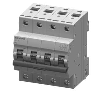SIEMENS MCB, 5TJ, 4P, 10A, 10kA