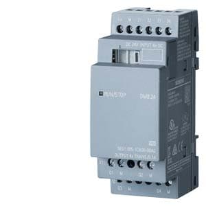 SIEMENS LOGO, DM8 24 EXPANSION MODULE, PS/I/O: 24V/24V/TRANS, 4 DI/4 DO FOR LOGO! 8