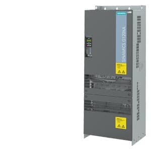 SIEMENS SINAMICS, G120XA RATED POWER 400kW 3AC 380V -20% to 440V +10% INTEGRATED CLASS A C3 FILTER 110% 60s PER 600s WITH INTEGRATED BOP-2 INTEGRATED FIELDBUS: MODBUS RTU, BACnet MS/TP, USS 6DI, 4DQ, 2AI, 2AQ, 1MOT_TPROTECTION: IP20 FRAME