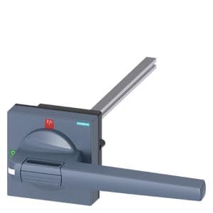 SIEMENS ACC MCCB, DOOR COUPLING ROTARY OPERATING MECHANISM STANDARD WITH TOLERANCE COMPENSATION SIZE 100 x 100mm Shaft 12 x 12, 300mm,Test 0-I, COMPLETE WITH HANDLE SIZE 200 mm ACCESSORY FOR 3KD SIZE 5, 3KF SIZE 5