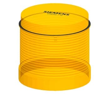 SIEMENS COMMANDING AND SIGNALING DEVICES, SIGNALING COLUMNS, 70 MM DIAMETER, LIGHT ELEMENTS WITH INTEGRATED FLASH LAMPS, BLINKLIGHT ELEMENTS 8WD44, 24 VAC/DC YELLOW