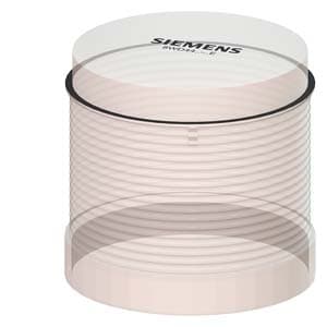 SIEMENS COMMANDING AND SIGNALING DEVICES, SIGNALING COLUMNS, 70 MM DIAMETER, LIGHT ELEMENTS WITH INTEGRATED FLASH LAMPS, FLASHLIGHT ELEMENTS WITH INTEGRATED ELECTRONIC FLASH 8WD44, 230 VAC CLEAR